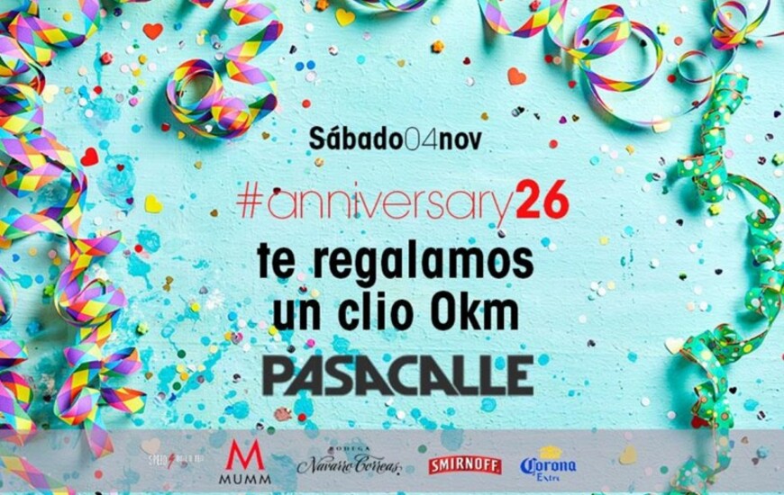 Imagen de Pasacalle cumple 26 a&ntilde;os y regala un 0 kil&oacute;metro