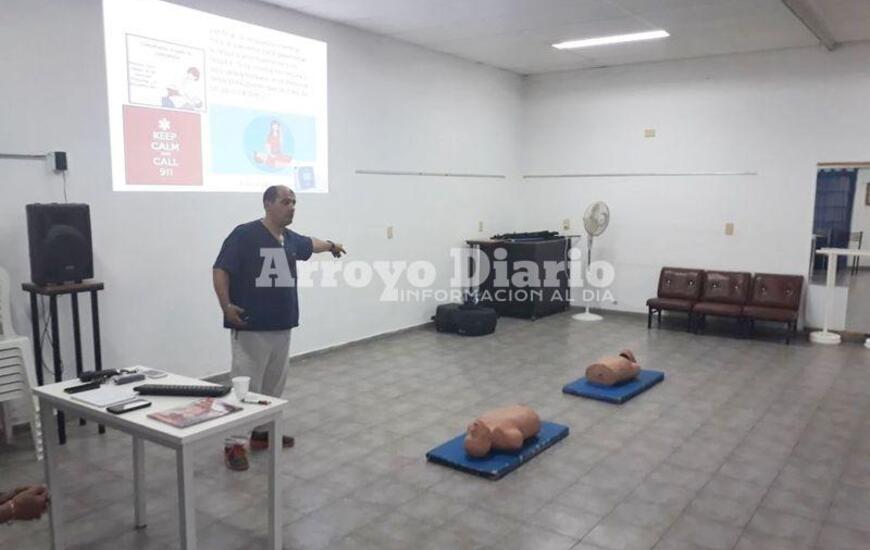 Instructor. Leandro Noya fue el encargado del dictado de la capacitaci&oacute;n.