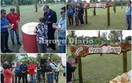 Las imágenes. Algunas de las fotos tomadas durante el acto de este miércoles. Fotos: Gentileza Nicolás Trabaina.