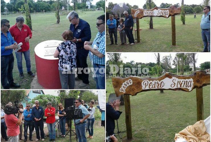 Las imágenes. Algunas de las fotos tomadas durante el acto de este miércoles. Fotos: Gentileza Nicolás Trabaina.