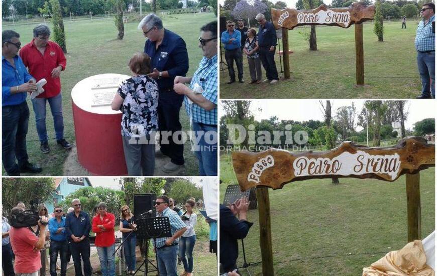Las imágenes. Algunas de las fotos tomadas durante el acto de este miércoles. Fotos: Gentileza Nicolás Trabaina.