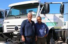 En el d&iacute;a de la fecha. La entrega tuvo lugar en la ciudad de Rosario y hasta all&iacute; viaj&oacute; esta ma&ntilde;ana el intendente Nizar Esper. Foto: Mat&iacute;as Perfetto.