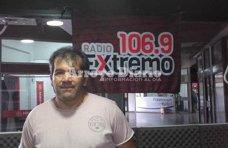 En la radio. Miguel Roldán visitó los estudios de 106.9 y contó los pormenores del evento que los convocará este próximo fin de semana.