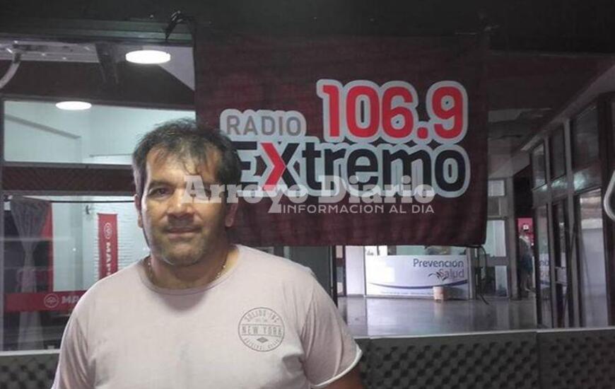 En la radio. Miguel Roldán visitó los estudios de 106.9 y contó los pormenores del evento que los convocará este próximo fin de semana.