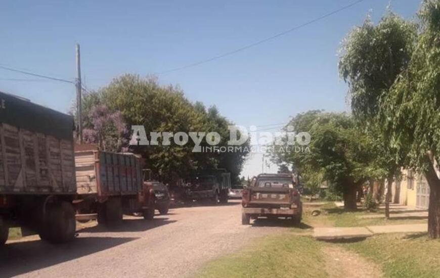 La cuadra. Esta es la zona de Estrada al 1000 donde se registr&oacute; el lamentable suceso.