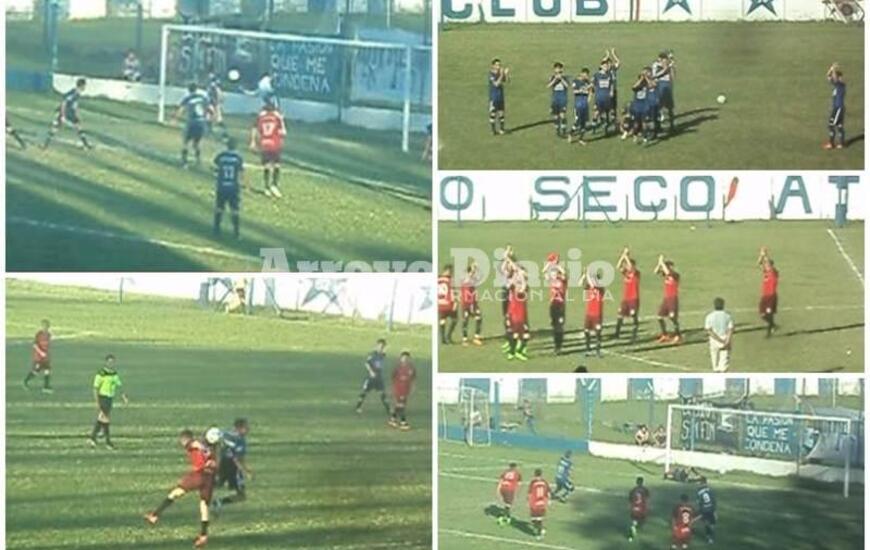 Athletic superó a Mariano Moreno 2 a 1, dejando la llave abierta.