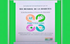 Imagen de Arroyo Seco: Actividades por el D&iacute;a Internacional de la Diabetes