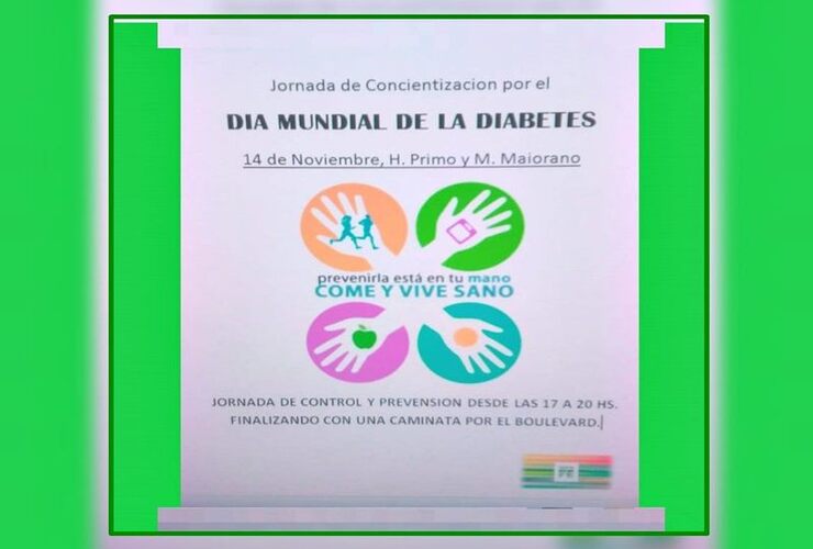 Imagen de Arroyo Seco: Actividades por el Día Internacional de la Diabetes