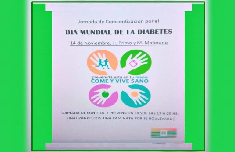 Imagen de Arroyo Seco: Actividades por el Día Internacional de la Diabetes