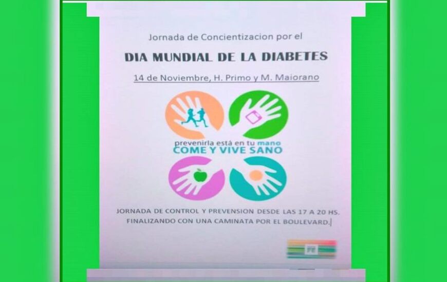 Imagen de Arroyo Seco: Actividades por el D&iacute;a Internacional de la Diabetes