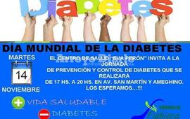 Imagen de Fighiera se suma al Día Mundial de la Diabetes con actividad especial
