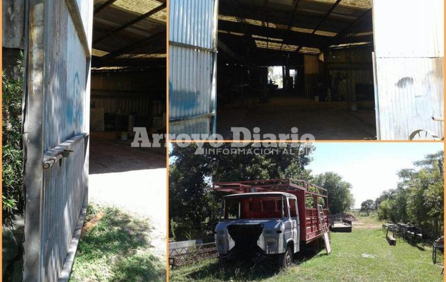 El lugar. Las im&aacute;genes fueron tomadas en la ma&ntilde;ana de hoy. Fotos: Gentileza Nicol&aacute;s Trabaina