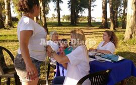 Imagen de Nutrida participación de vecinos en el puesto de salud