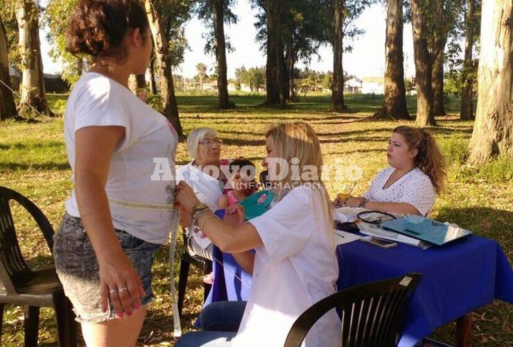 Imagen de Nutrida participación de vecinos en el puesto de salud