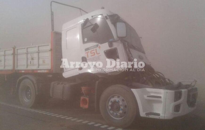 Violento impacto. Uno de los rodados involucrado en el evento. Foto: Nicol&aacute;s Trabaina