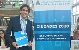 Imagen de Stangoni participó del encuentro Ciudades 2030