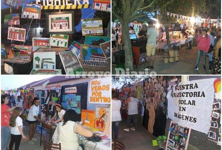 Estupendos trabajos. Los asistentes a la feria pudieron disfrutar de admirables trabajos durante la expo de ayer.