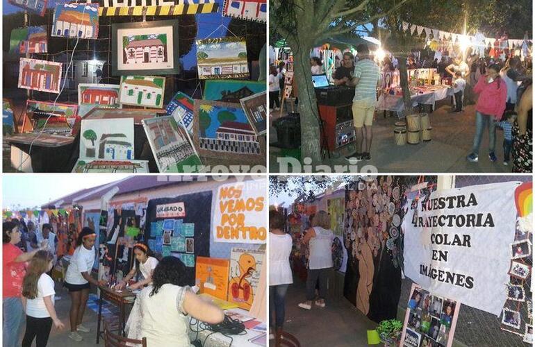 Estupendos trabajos. Los asistentes a la feria pudieron disfrutar de admirables trabajos durante la expo de ayer.