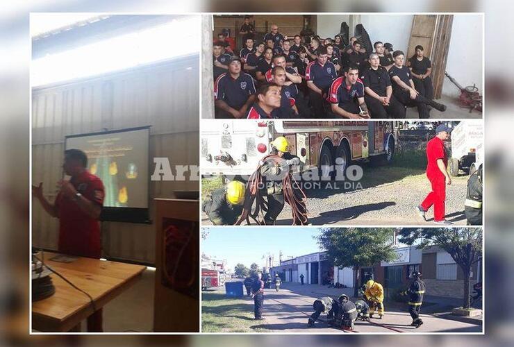 Imagen de Capacitación en el cuartel: Culminó la primera jornada