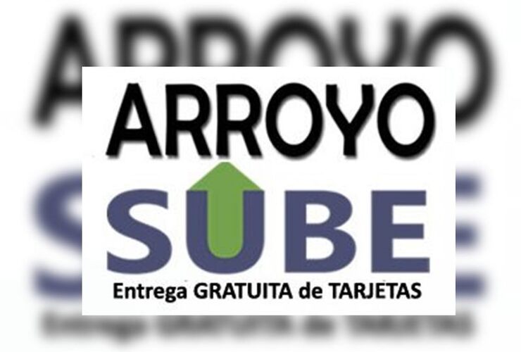 Imagen de Arroyo SUBE, entrega gratuita de tarjetas