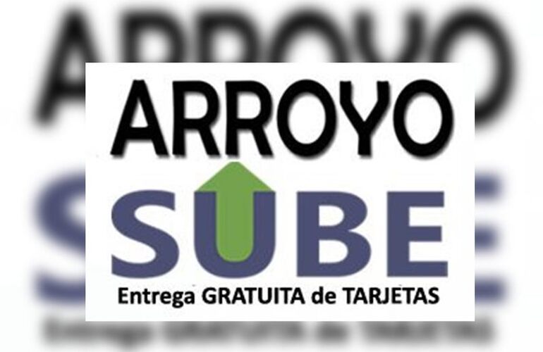 Imagen de Arroyo SUBE, entrega gratuita de tarjetas