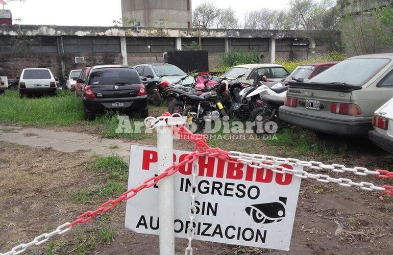 Imagen de Robaron otra moto del corralón