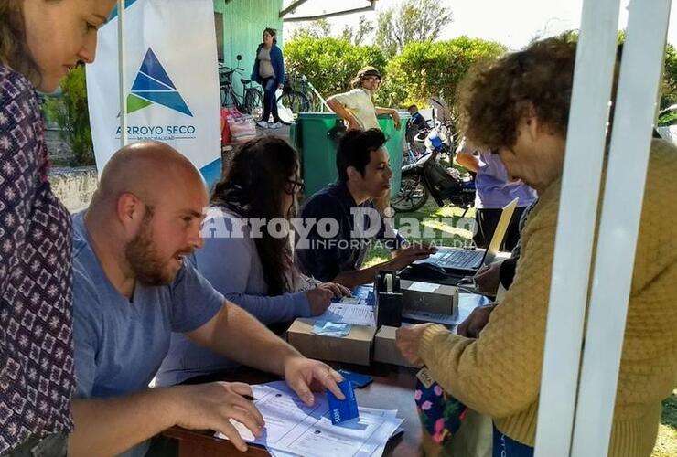 Imagen de Entrega de Tarjetas SUBE en Arroyo Seco