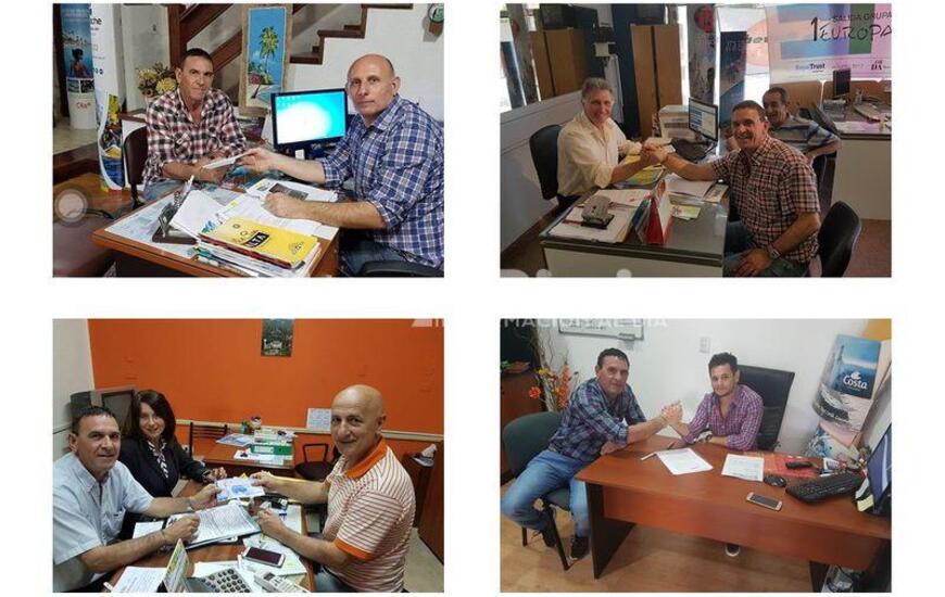 Logros compartidos. El Secretario General Sergio Gaudio agradeci&oacute; a las distintas agencias por pensar en los trabajadores y sus familias.