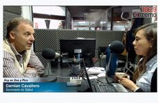 En la radio. El Dr. Cavallero estuvo este viernes en "Dos & Pico"