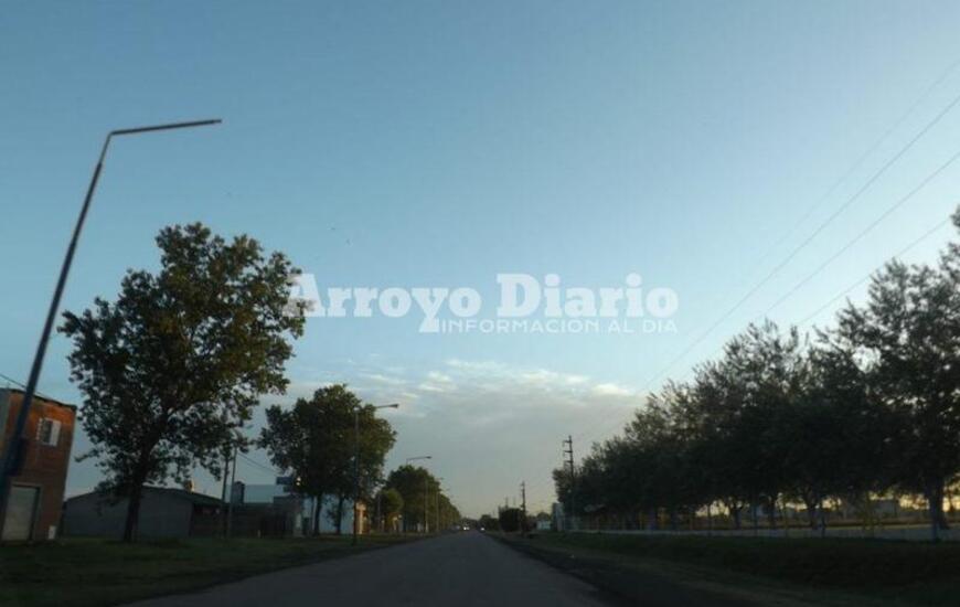 Despejado. Desde temprano el cielo comenzaba a mostrarse clarito y celeste.