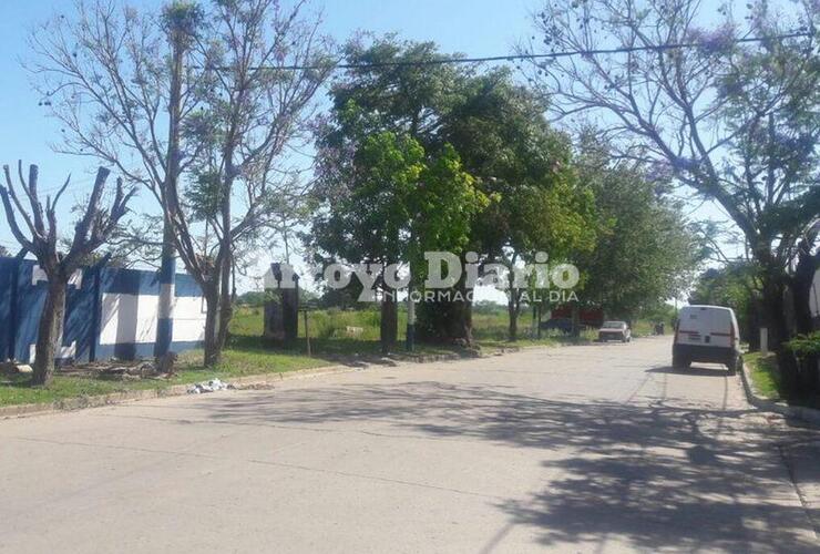 El lugar. En esta zona transcurri&oacute; el hecho de robo de anoche.