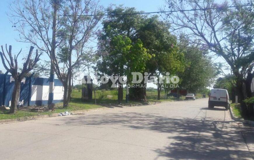 El lugar. En esta zona transcurri&oacute; el hecho de robo de anoche.