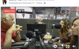 Imagen de Emisión EN VIVO de Dos & Pico por Radio Extremo 106.9