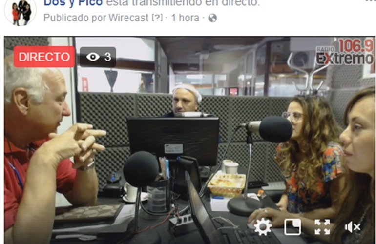 Imagen de Emisión EN VIVO de Dos & Pico por Radio Extremo 106.9