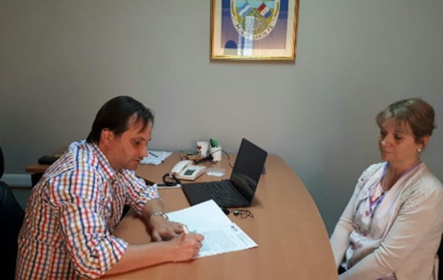 Imagen de Entrega de Fondos a la Escuela Primaria N° 144 Juan Larrea