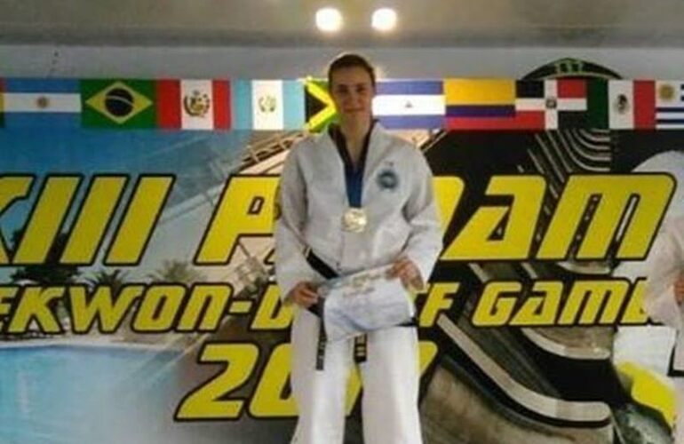 Imagen de Orgullo local y en lo más alto: Lucila Coletta medalla de oro en Bielorrusia!