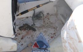 Imagen de Imputaron a Matías Messi por portación de arma de guerra