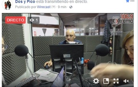 Imagen de Emisión EN VIVO de Dos & Pico por Radio Extremo 106.9