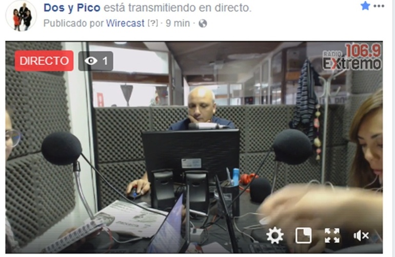 Imagen de Emisi&oacute;n EN VIVO de Dos & Pico por Radio Extremo 106.9
