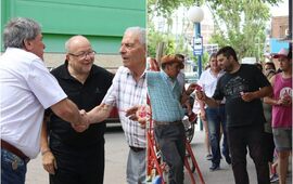 Imagen de Luis Rubeo y Sebastián Ghione encabezaron Campaña de Salud Sexual
