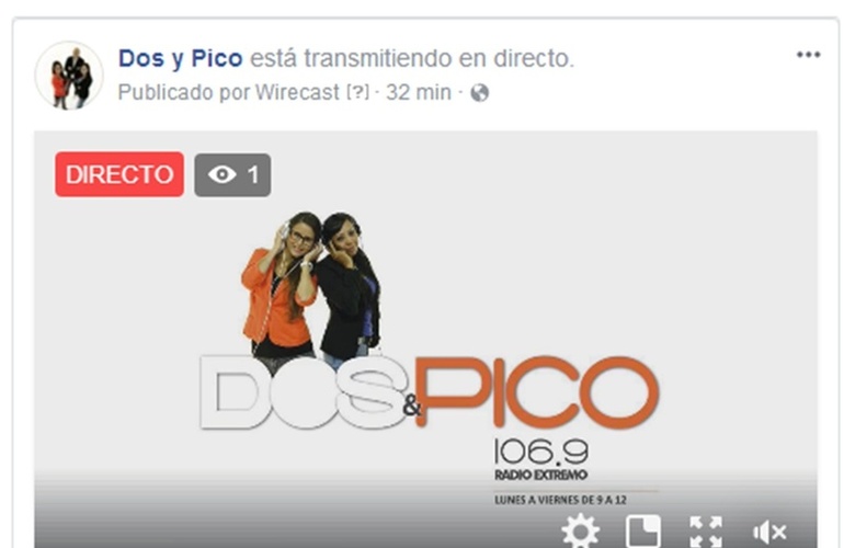 Imagen de El programa de hoy, Dos & Pico por Radio Extremo 106.9