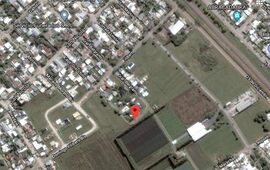 La zona. La vecina manifestó que su cuadra de noche es una oscuridad. Foto: Google Maps