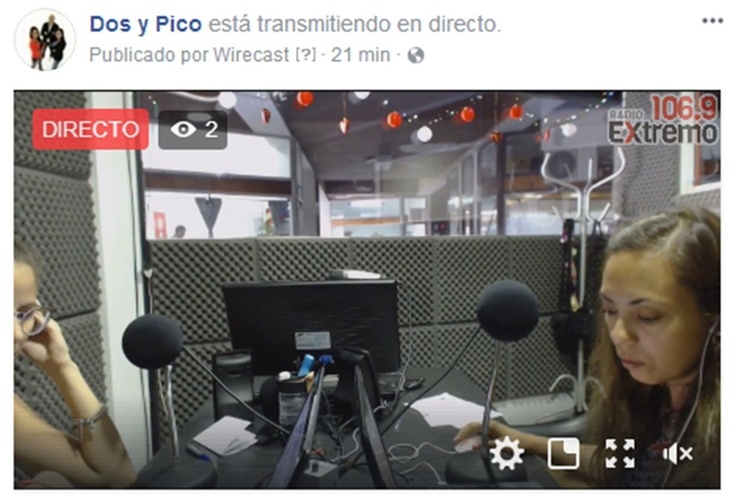 Imagen de Mirá el programa Dos & Pico, Radio Extremo 106.9