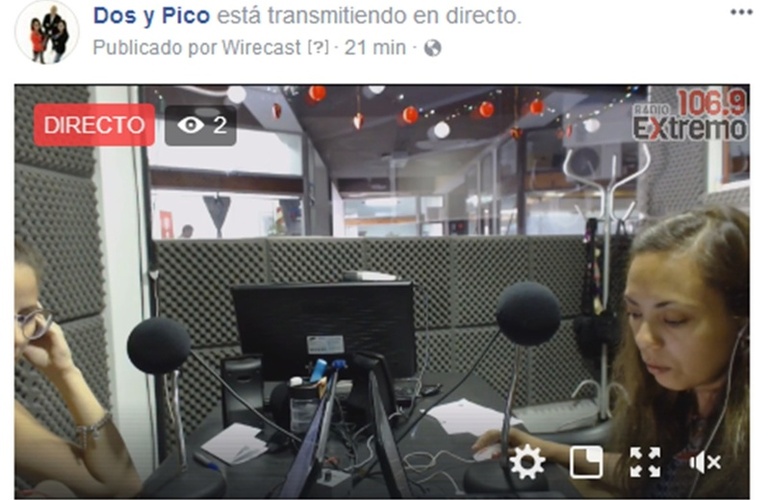 Imagen de Mirá el programa Dos & Pico, Radio Extremo 106.9