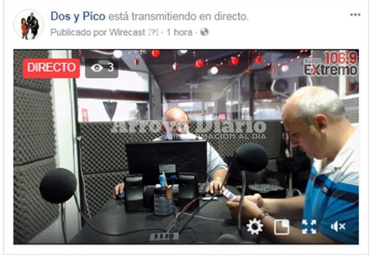 Imagen de Emisión EN VIVO y EN DIRECTO, Dos & Pico Radio Extremo 106.9