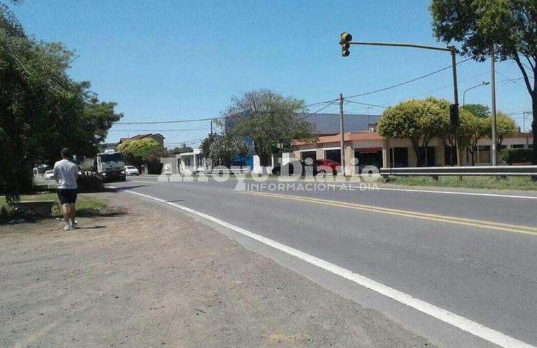 El lugar. La zona de Ruta 21 y Sargento Cabral. Foto: Nicolás Trabaina