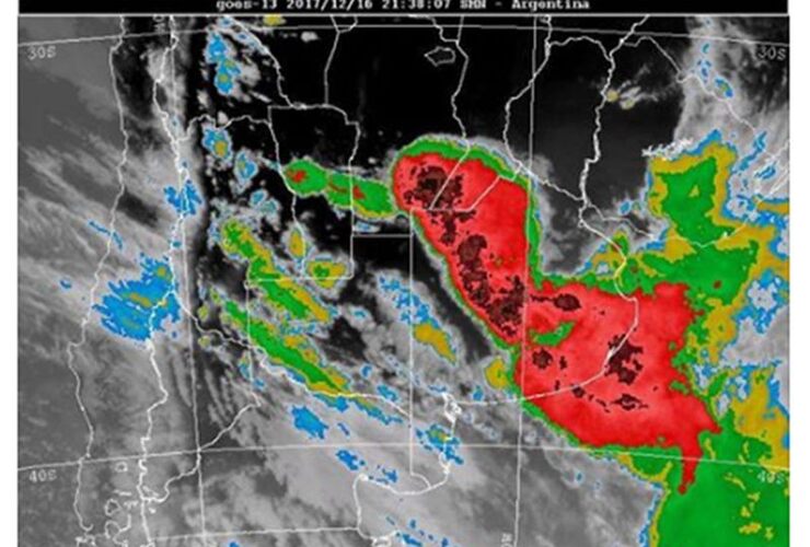 Imagen de Informe del SMN: Llegan los vientos y tormentas severas a la región