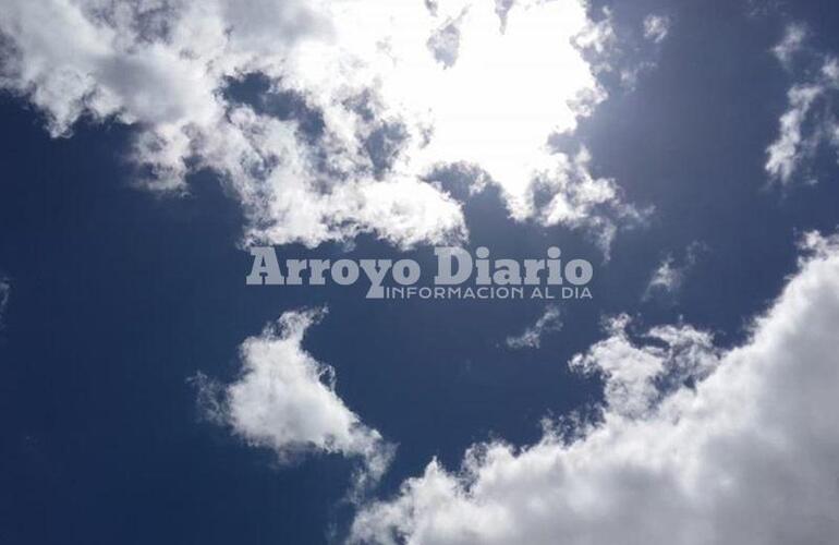 El cielo se dejaba ver celeste entre algunas nubes pasajeras