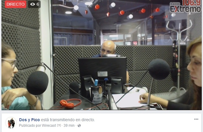 Imagen de Emisión EN VIVO de Dos & Pico por Radio Extremo 106.9