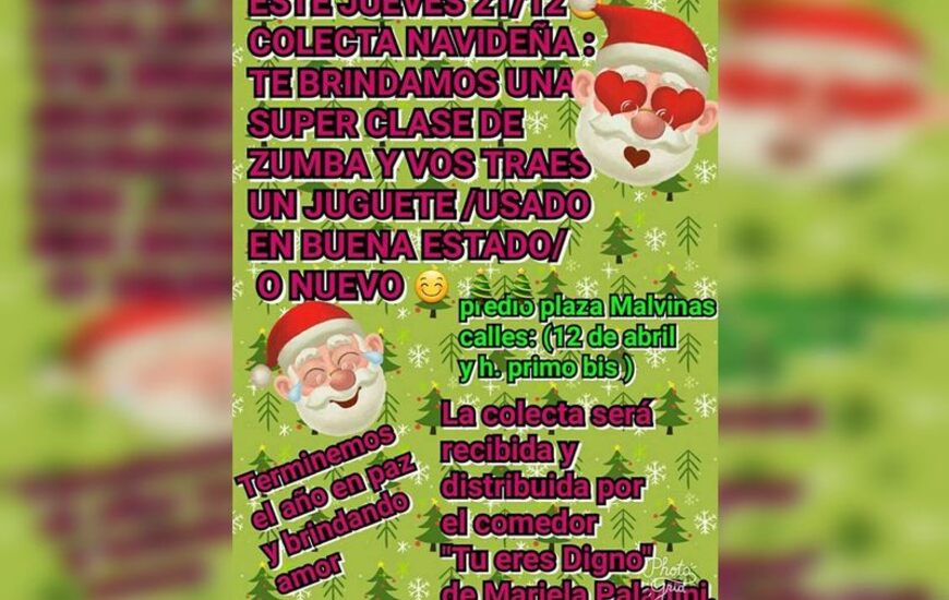 Imagen de Colecta de juguetes en v&iacute;speras de la Navidad